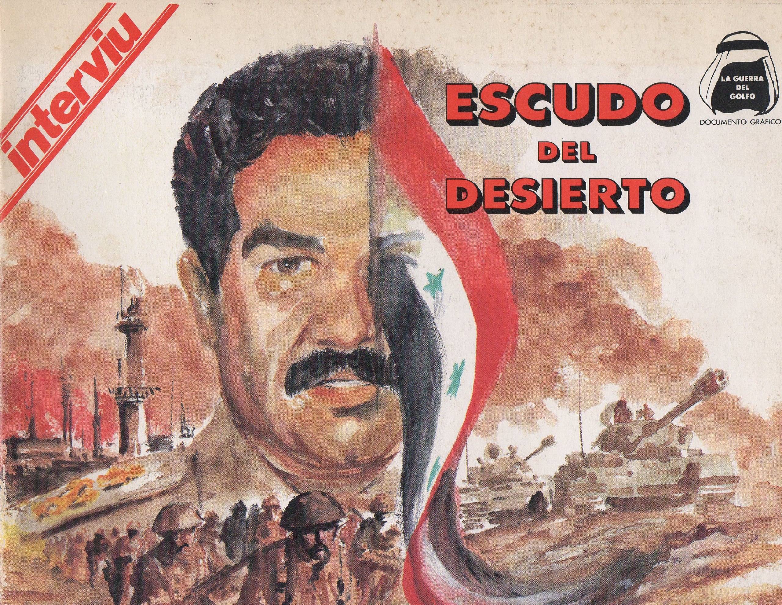 Portada ampliada de ESCUDO DEL DESIERTO