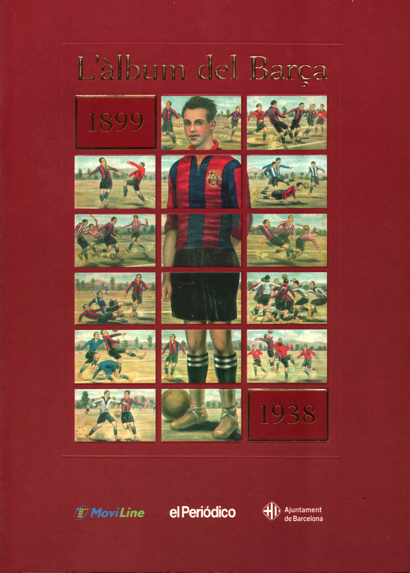 Portada ampliada de L'album del Barça