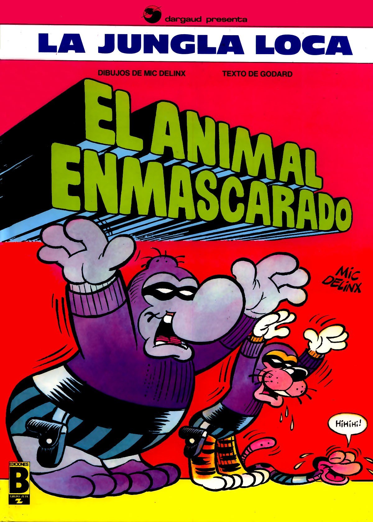 Portada ampliada de EL ANIMAL ENMASCARADO