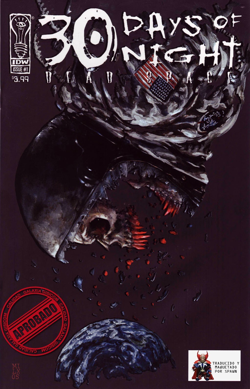 Portada ampliada de 30 DAYS OF NIGHT