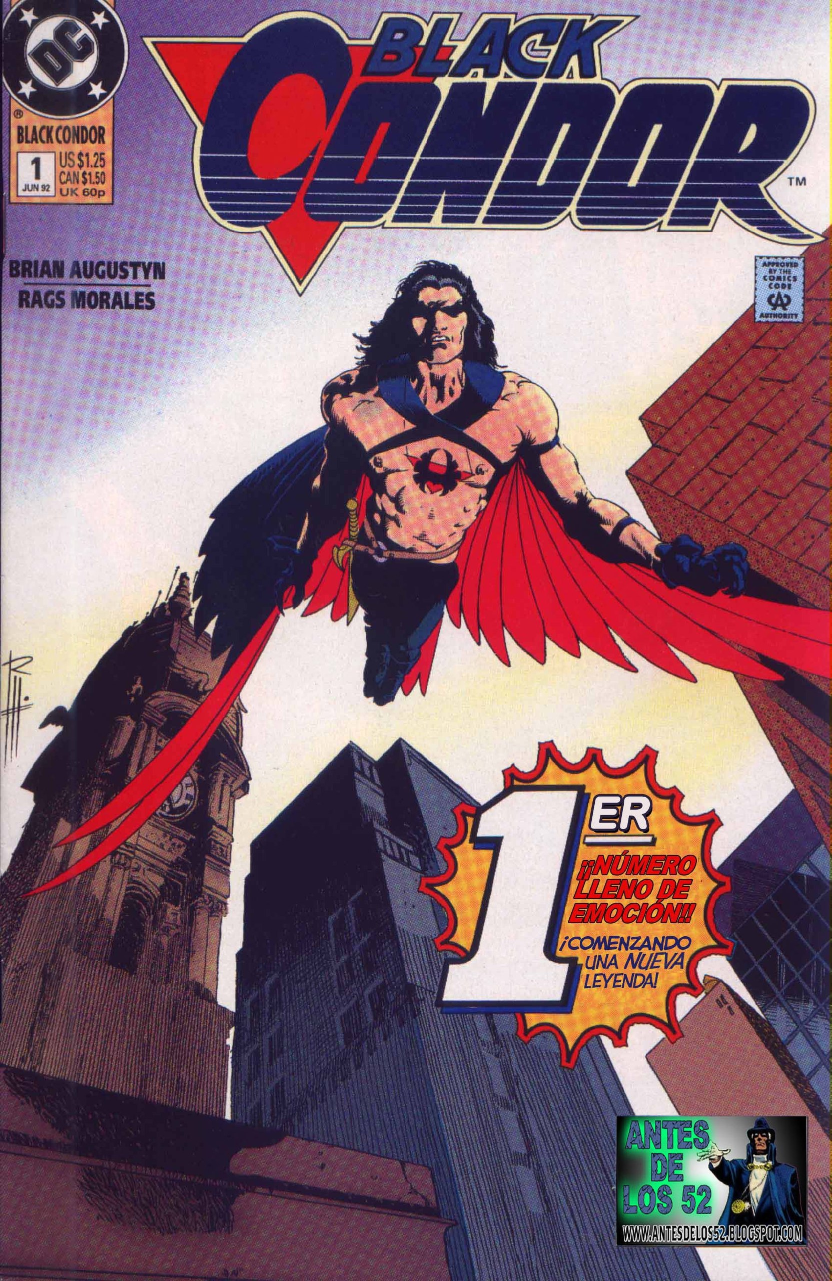 Portada ampliada de Black Condor