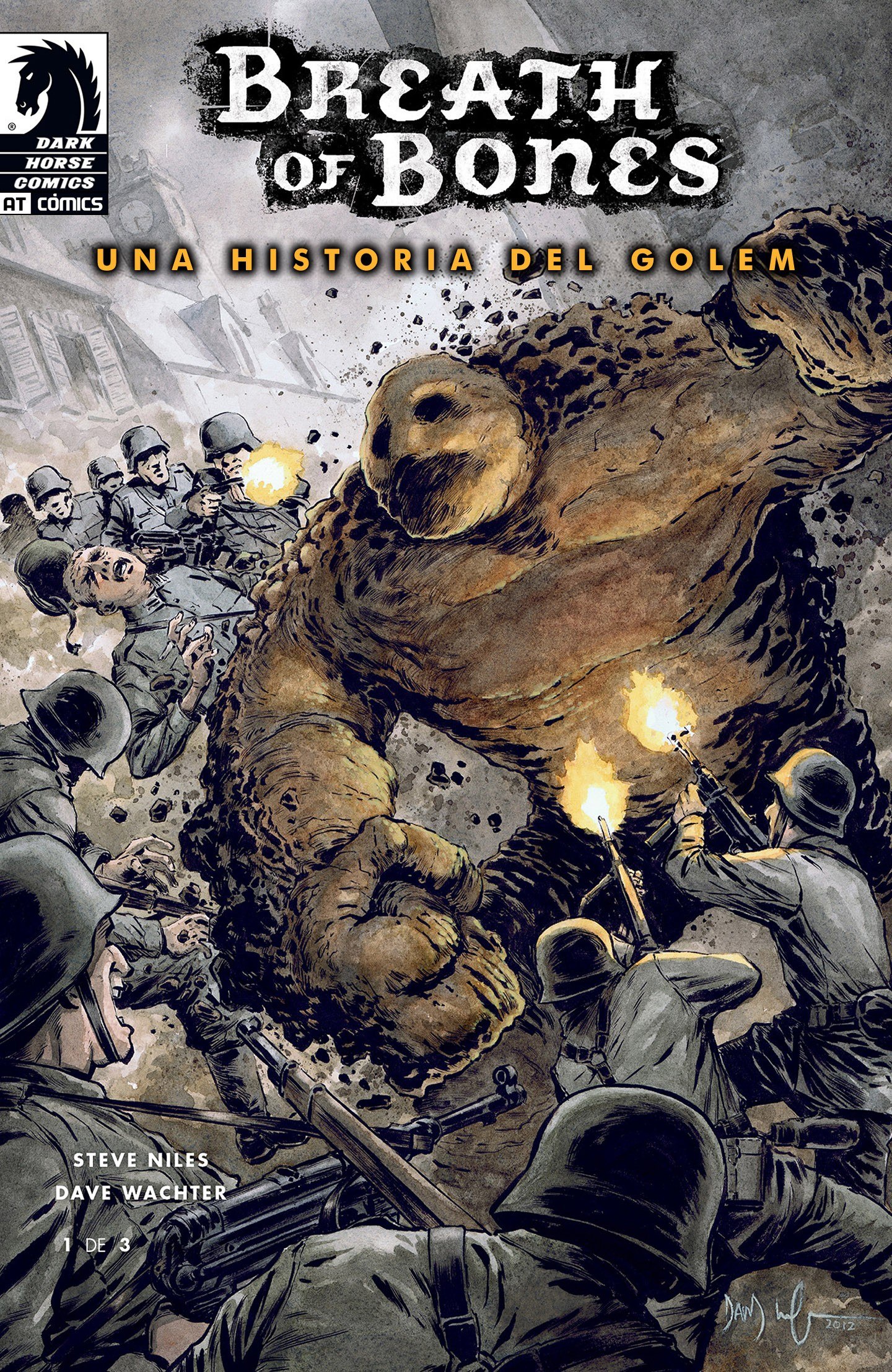 Portada ampliada de BREATH OF Bones. UNA HISTORIA DEL GOLEM