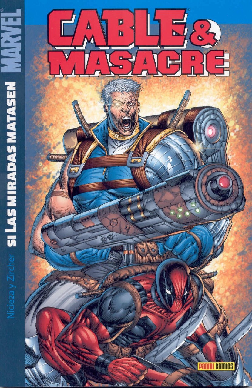 Portada ampliada de CABLE & MASACRE