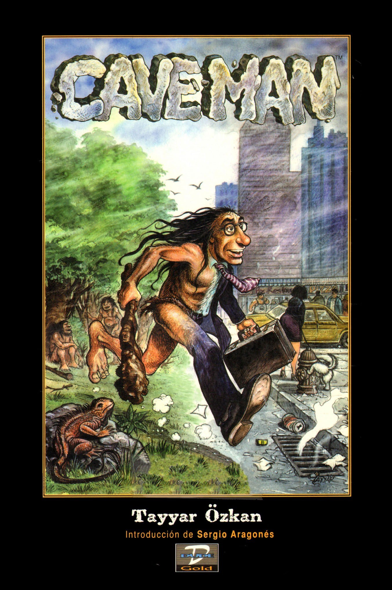 Portada ampliada de CAVEMAN