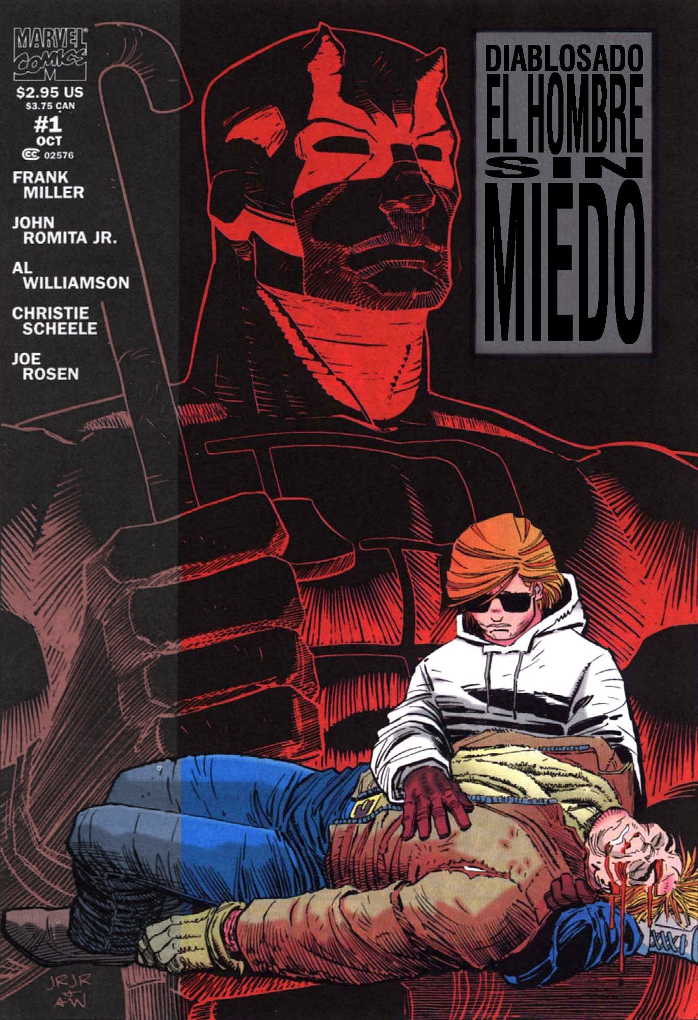 Portada ampliada de DIABLOSADO EL HOMBRE SIN MIEDO