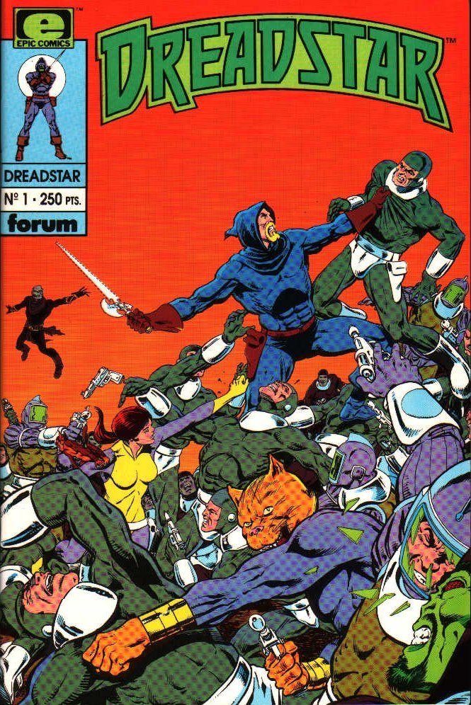 Portada ampliada de DREADSTAR
