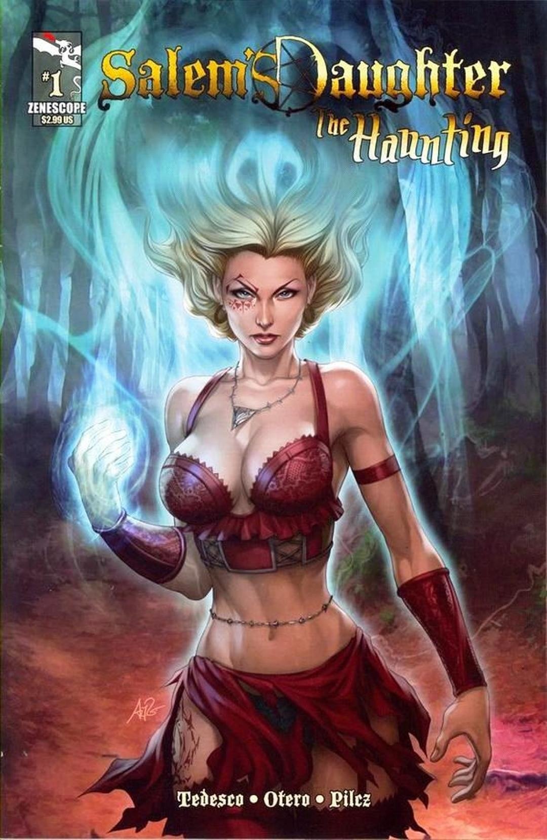 Portada ampliada de Salem's Daughter: The Haunting