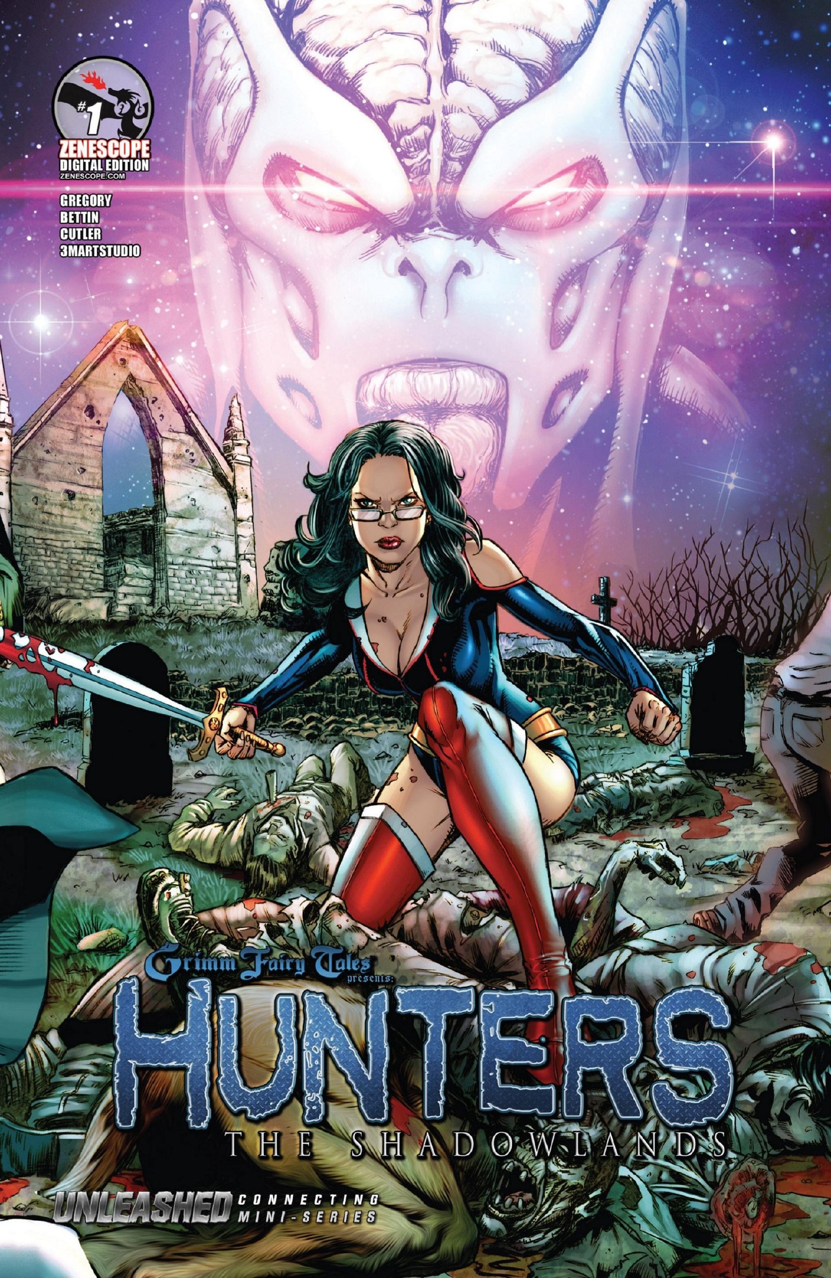 Portada ampliada de HUNTERS