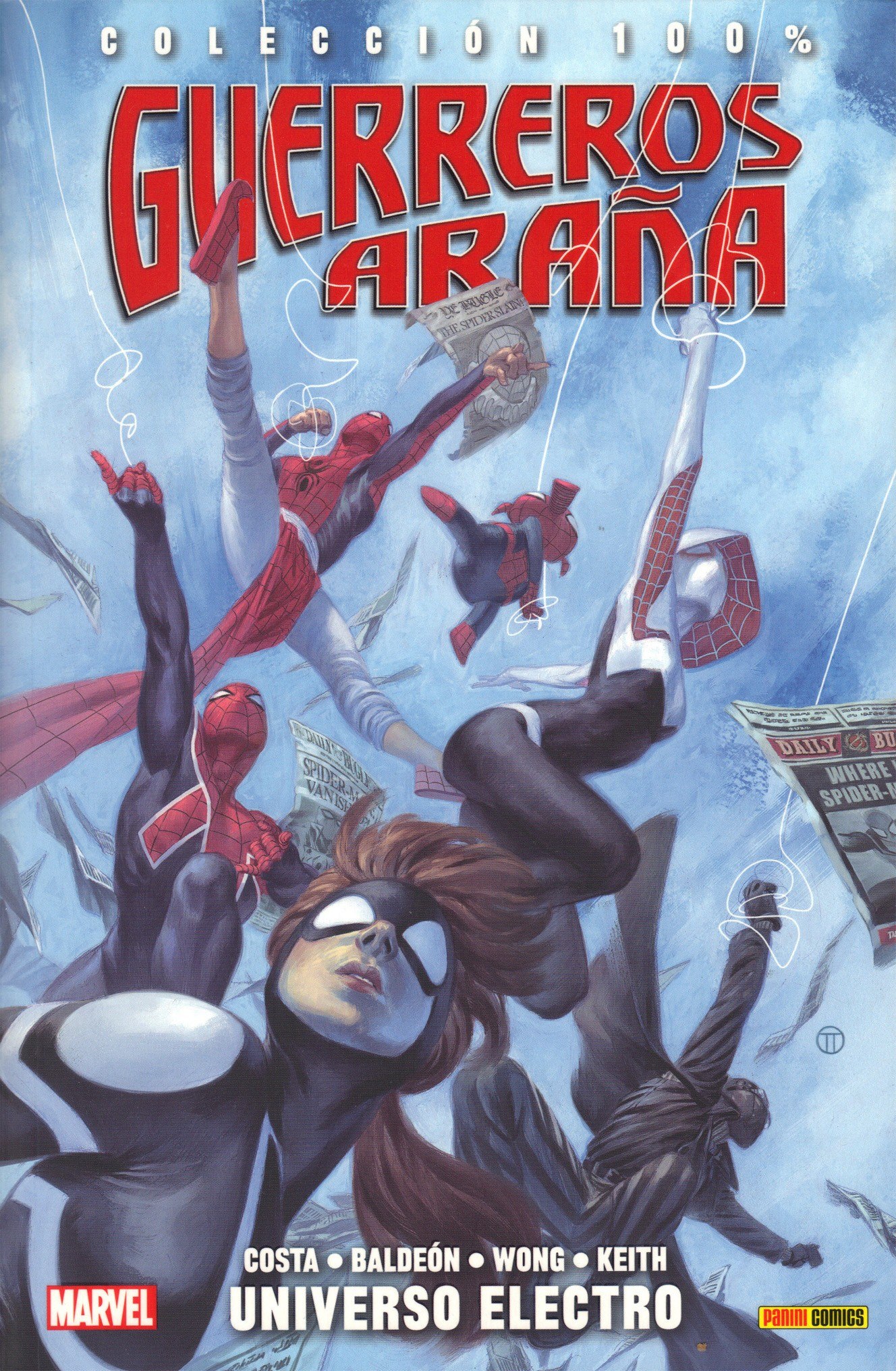 Portada ampliada de GUERREROS ARAÑA