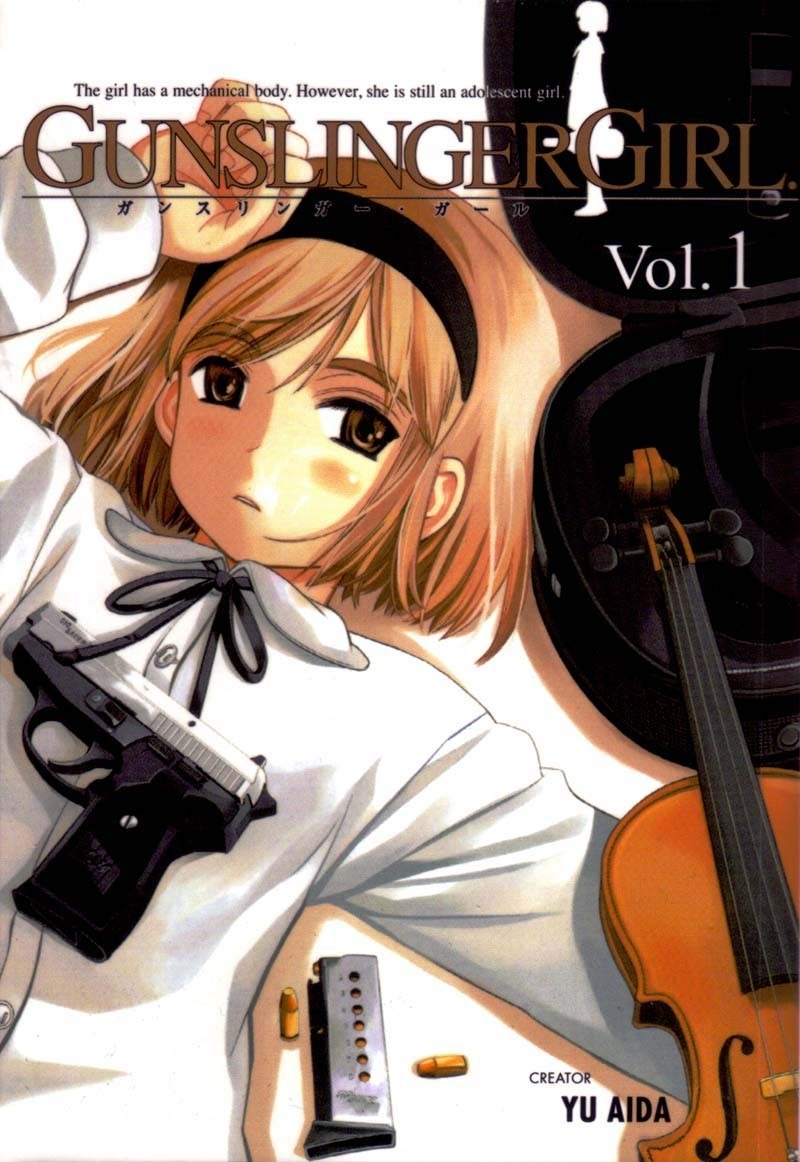 Portada ampliada de GUNSLINGER GIRL Vol.
