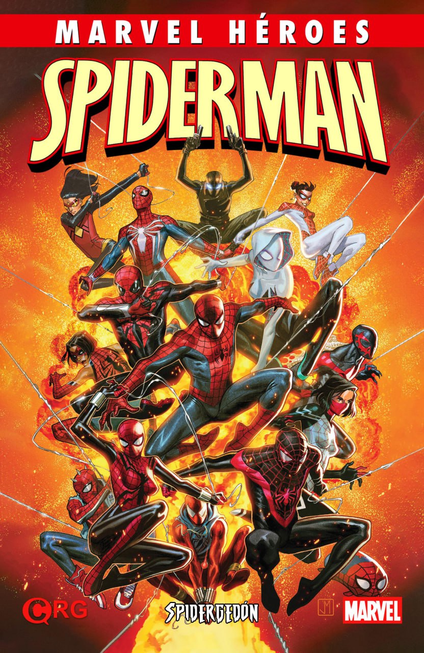 Portada ampliada de SPIDERMAN
