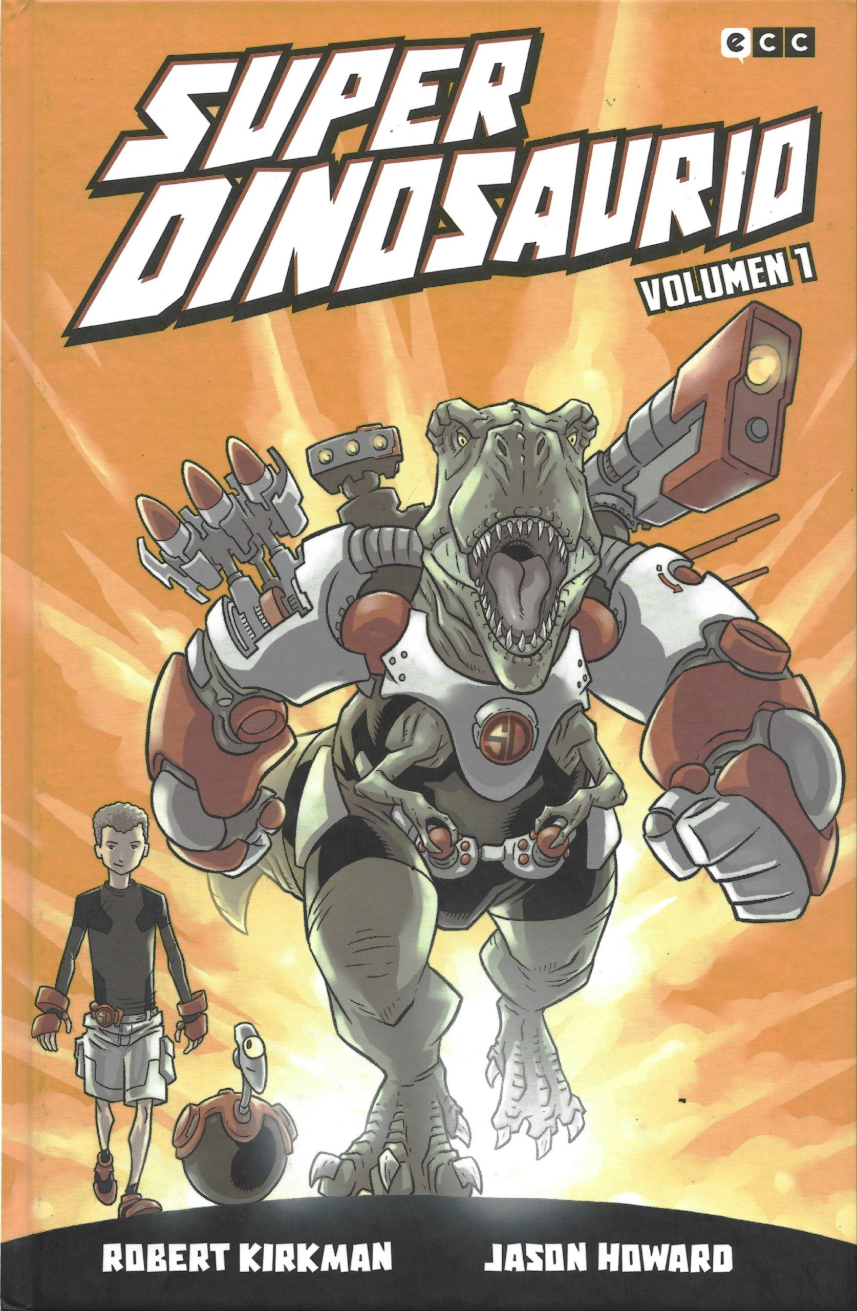 Portada ampliada de SUPER DINOSAURIO VOLUMEN