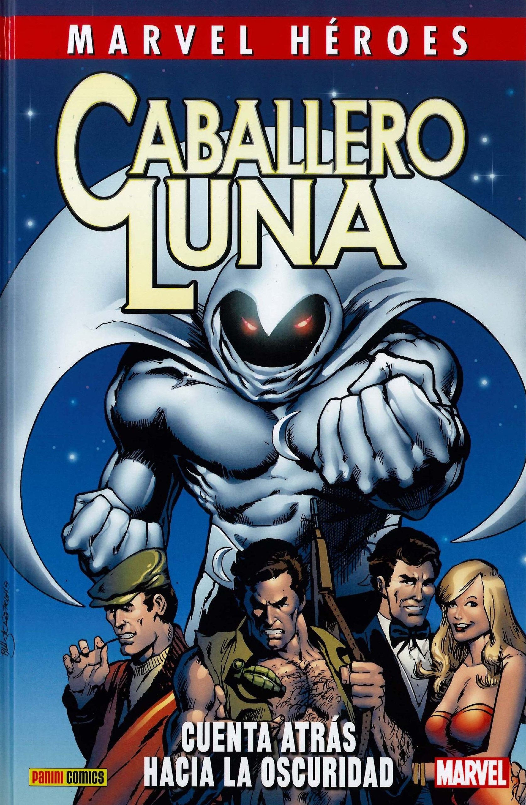 Portada ampliada de Caballero Luna