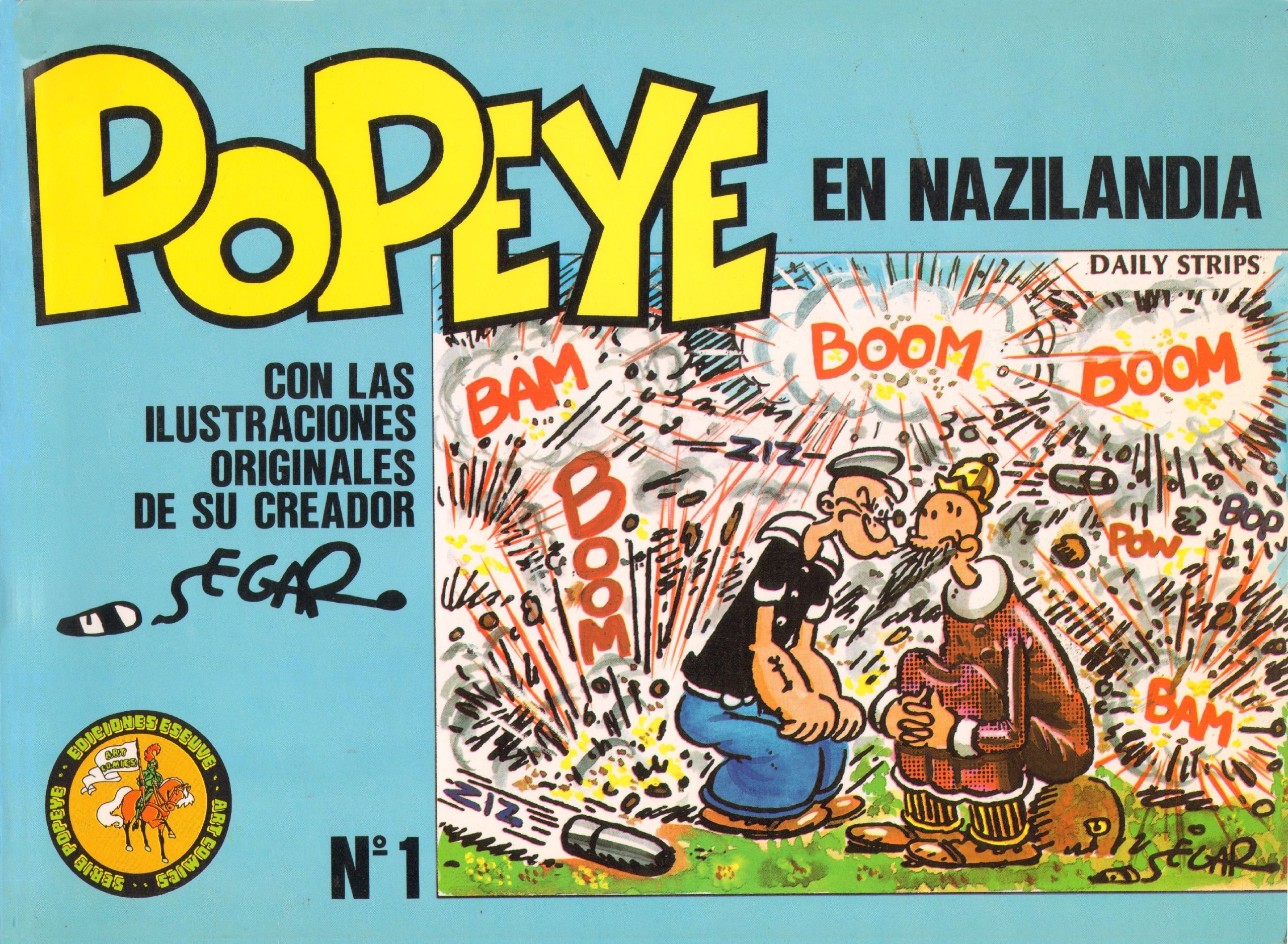 Portada ampliada de PoPEYE EN NAZILANDIA