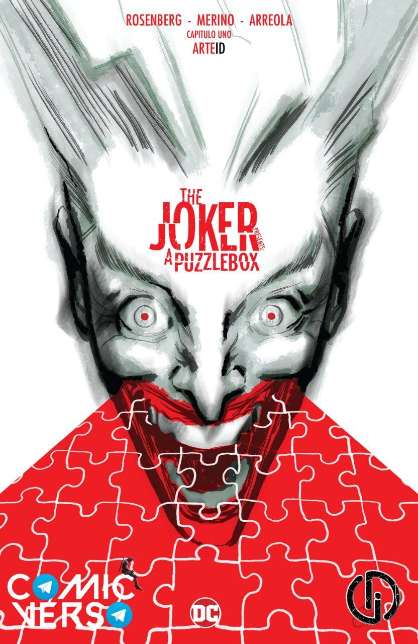 Portada ampliada de The Joker: A Puzzlebox