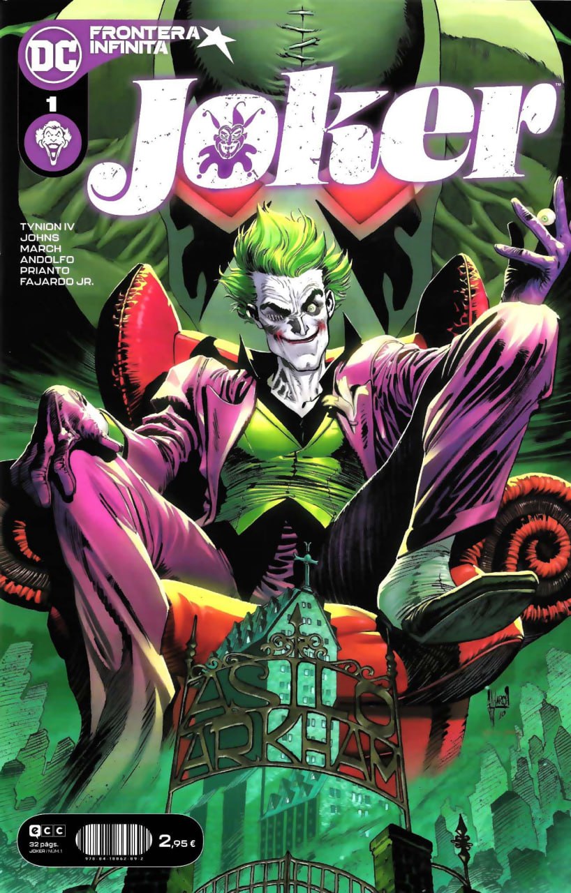 Portada ampliada de Joker
