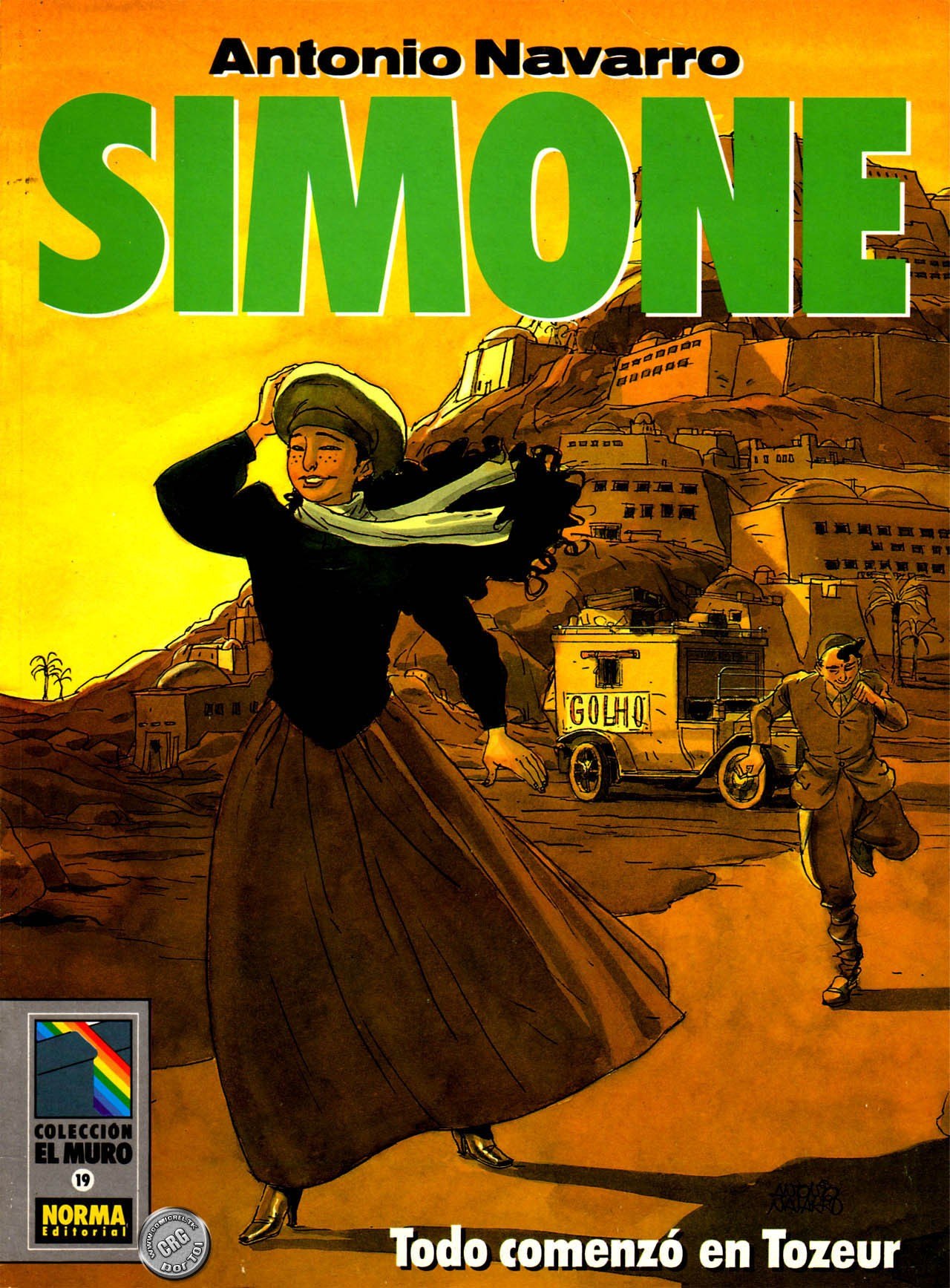 Portada ampliada de SIMONE