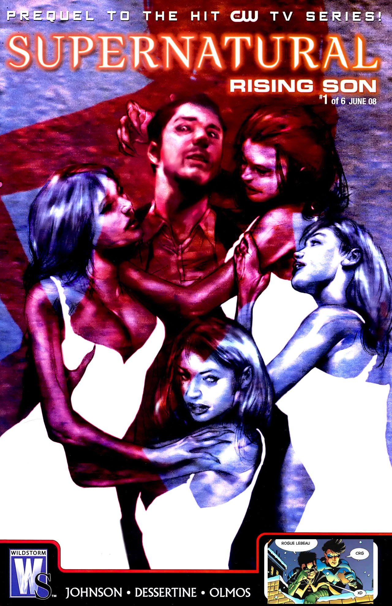 Portada ampliada de SUPERNATURAL RISING SON