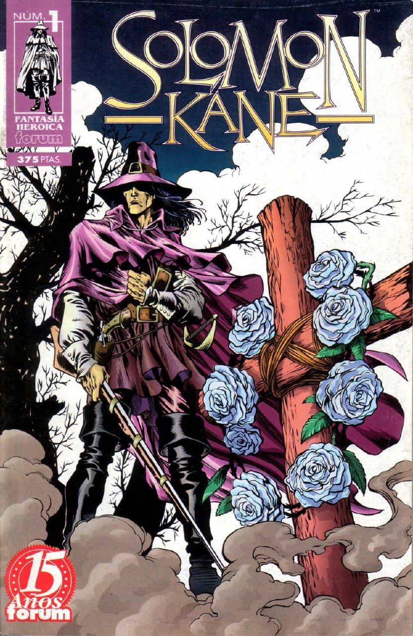 Portada ampliada de Solomon Kane