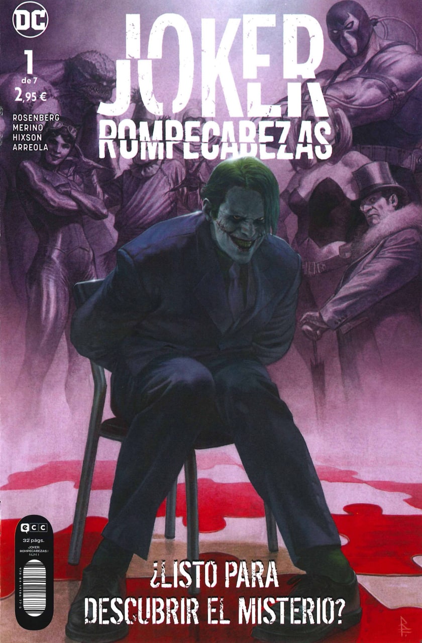 Portada ampliada de JOKER ROMPECABEZAS