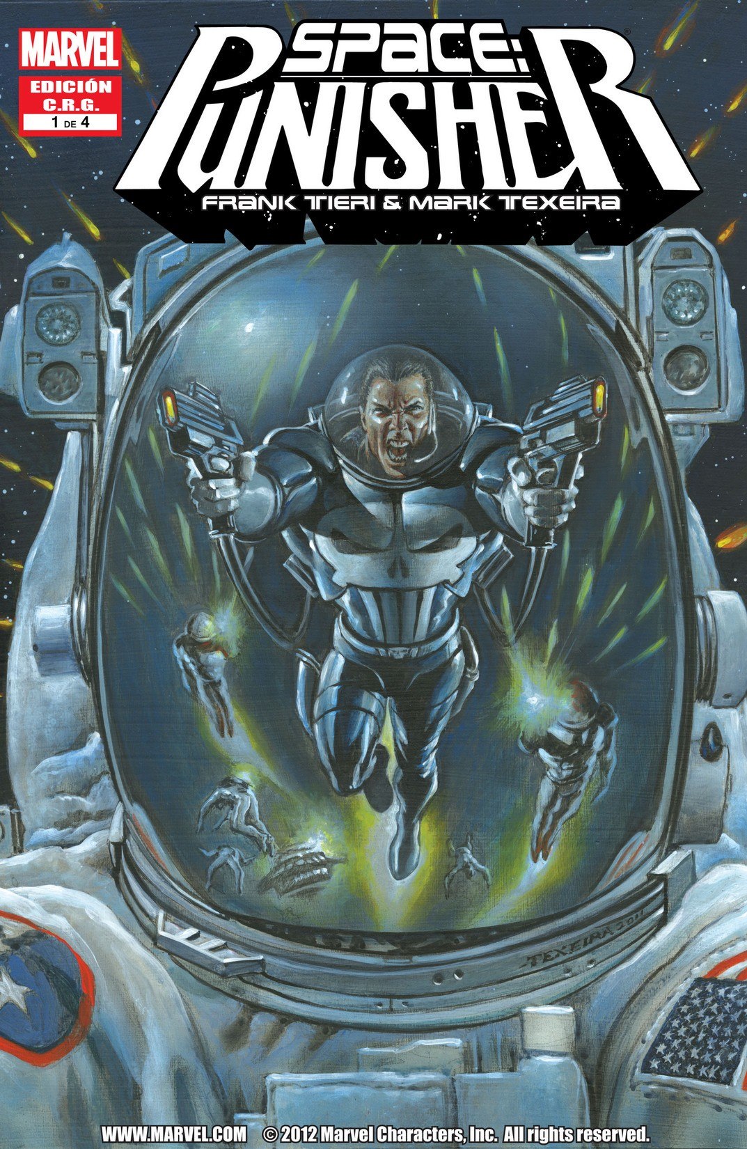 Portada ampliada de Space Punisher