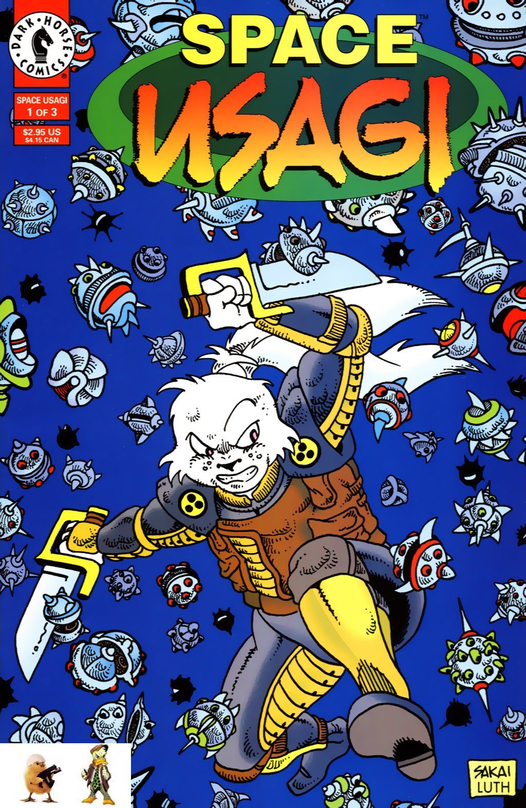 Portada ampliada de SPACE USAGI