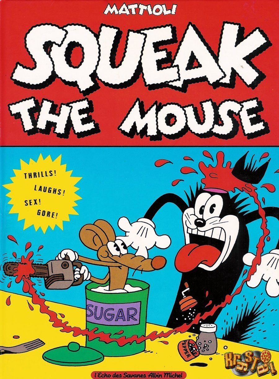 Portada ampliada de SQUEAK THE MOUSE