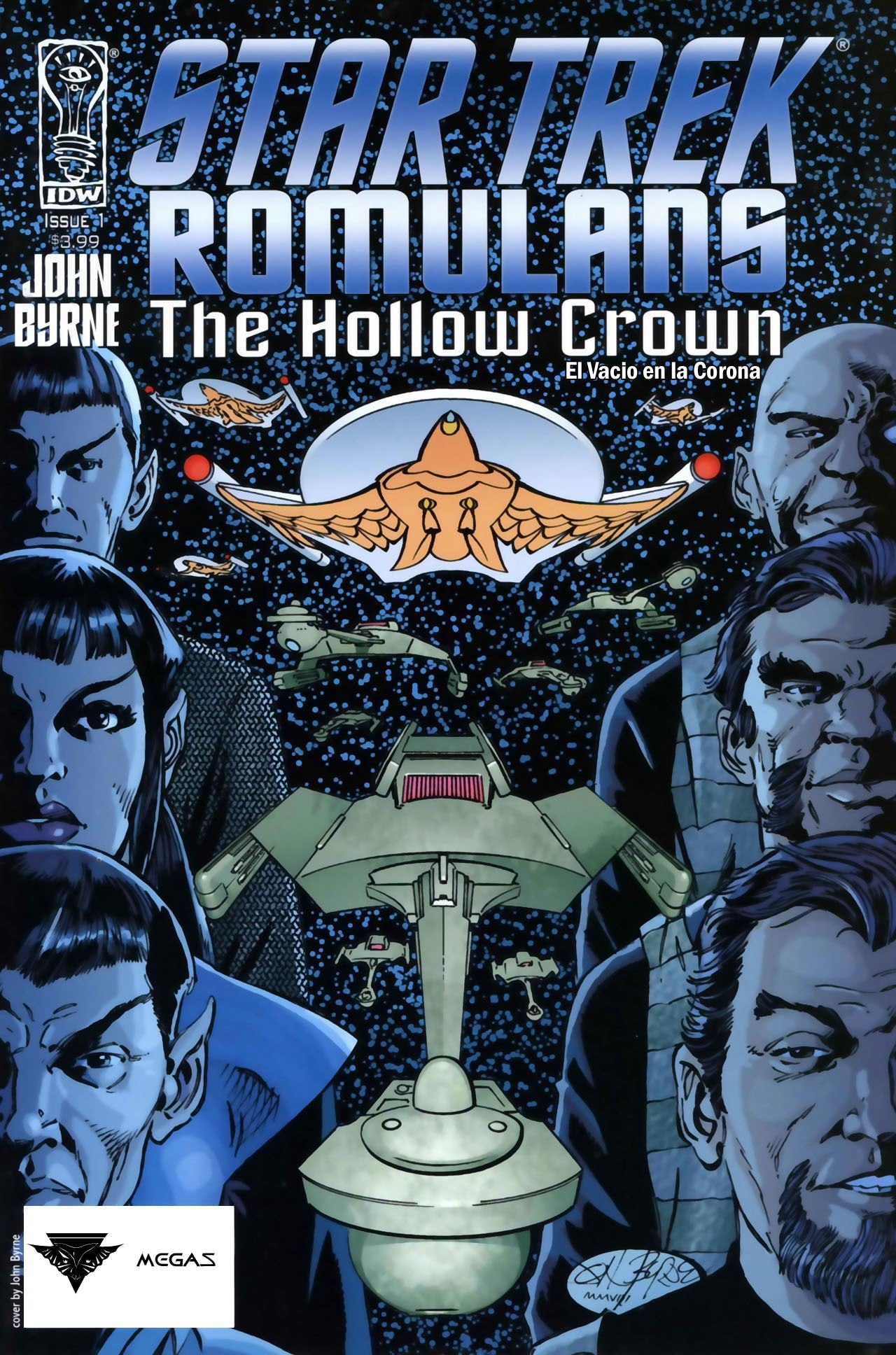 Portada ampliada de STAR TREK ROMULANS The Hollow Crown