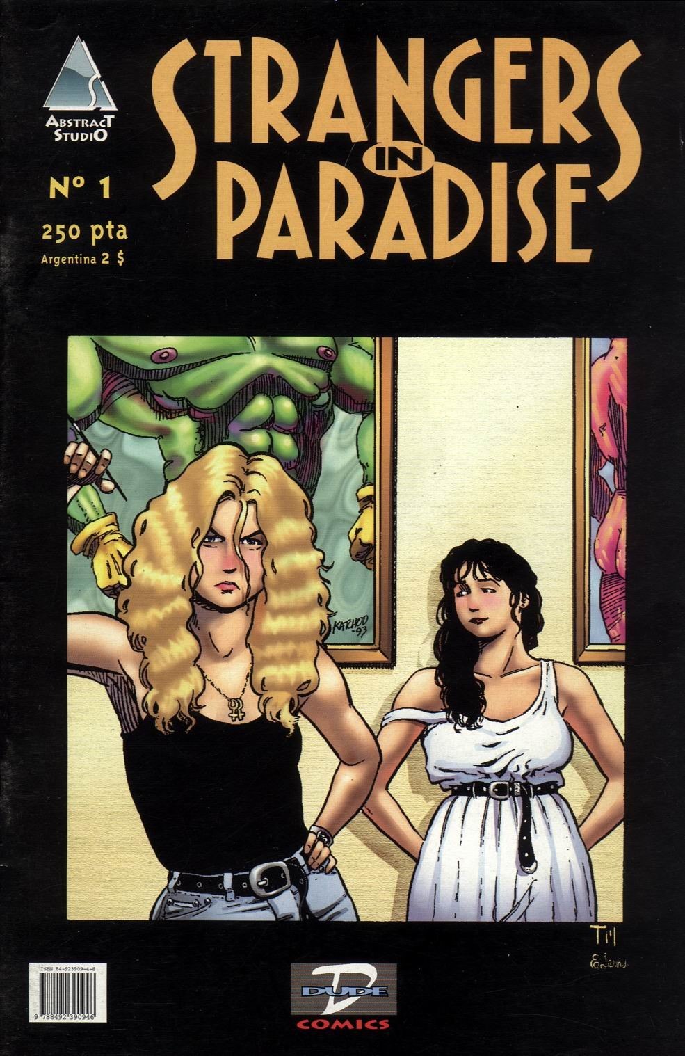 Portada ampliada de STRANGERS IN PARADISE