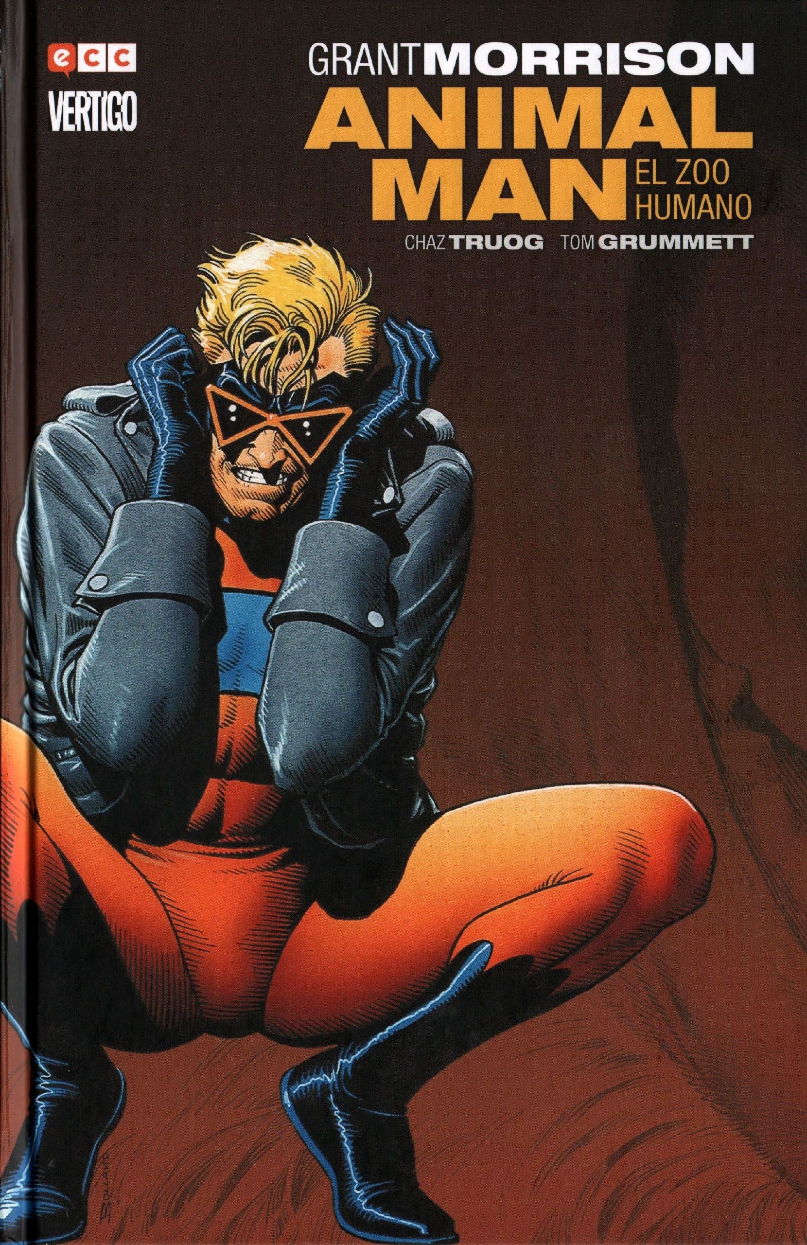 Portada ampliada de ANIMAL MAN EL ZOO HUMANO