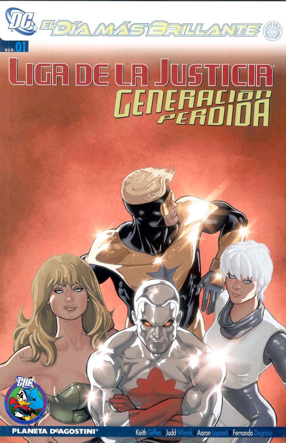 Portada ampliada de LIGA DE LA JUSTICIA GENERACION PERDIDA