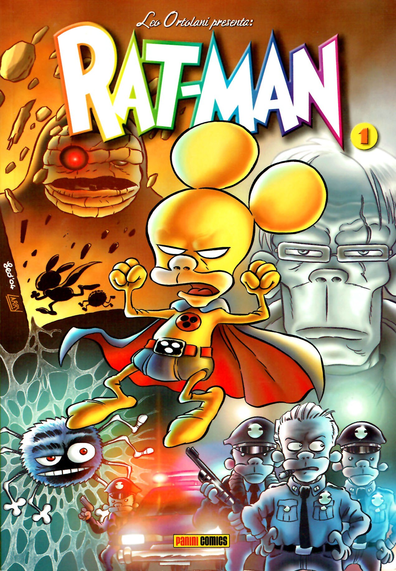 Portada ampliada de RAT-MAN