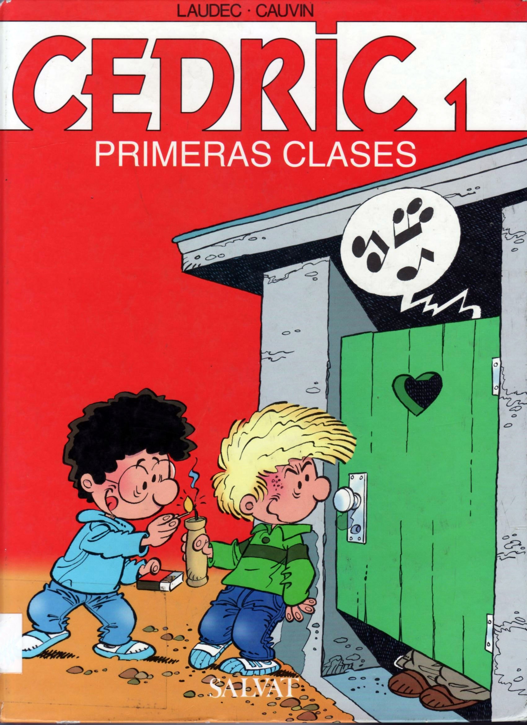 Portada ampliada de CEDRIC 1 PRIMERAS CLASES