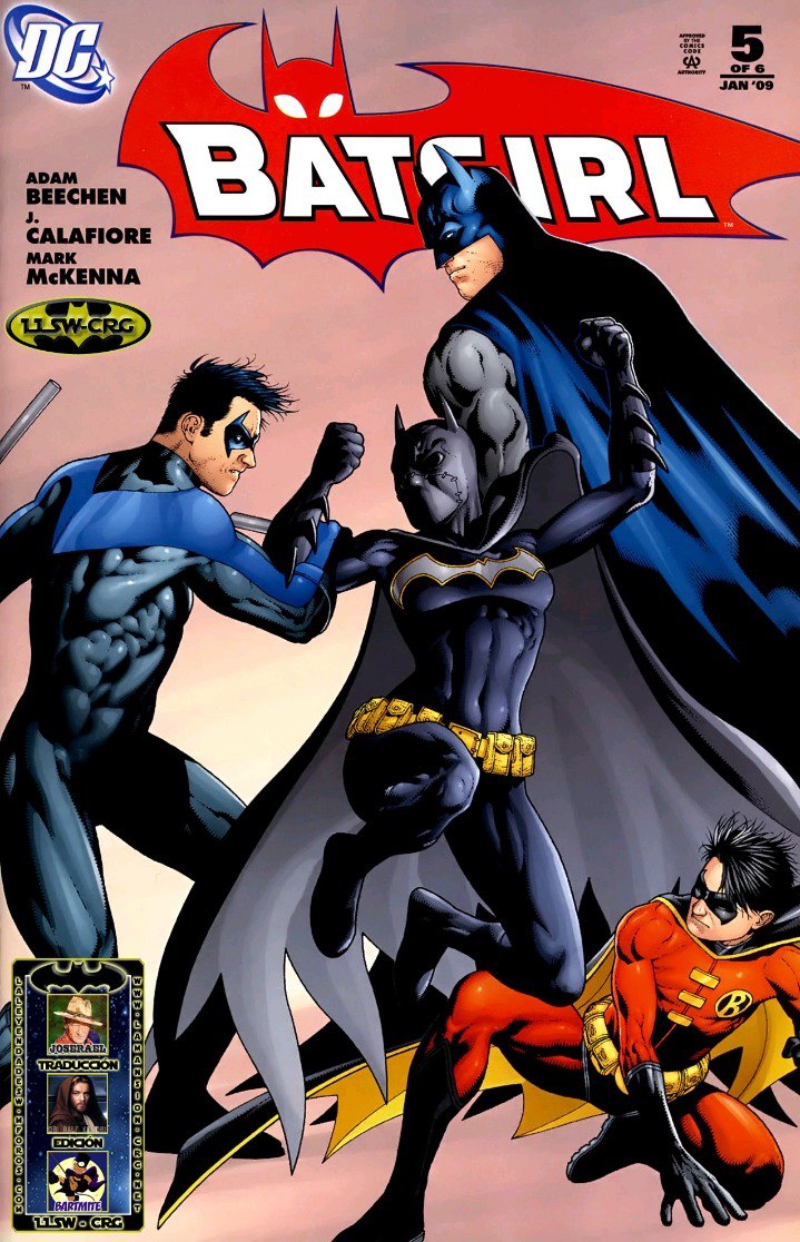Portada ampliada de Batgirl