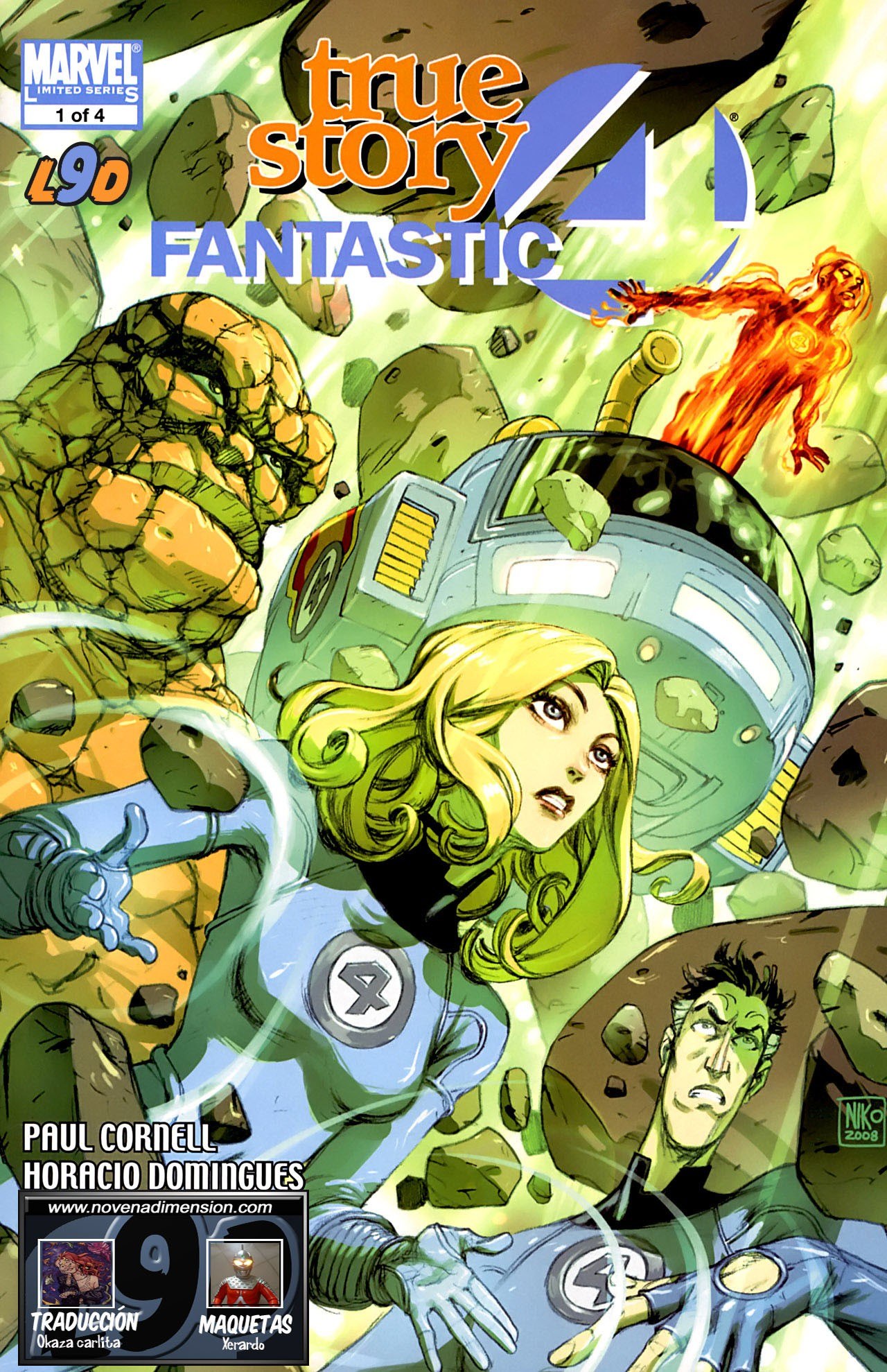 Portada ampliada de true story FANTASTIC