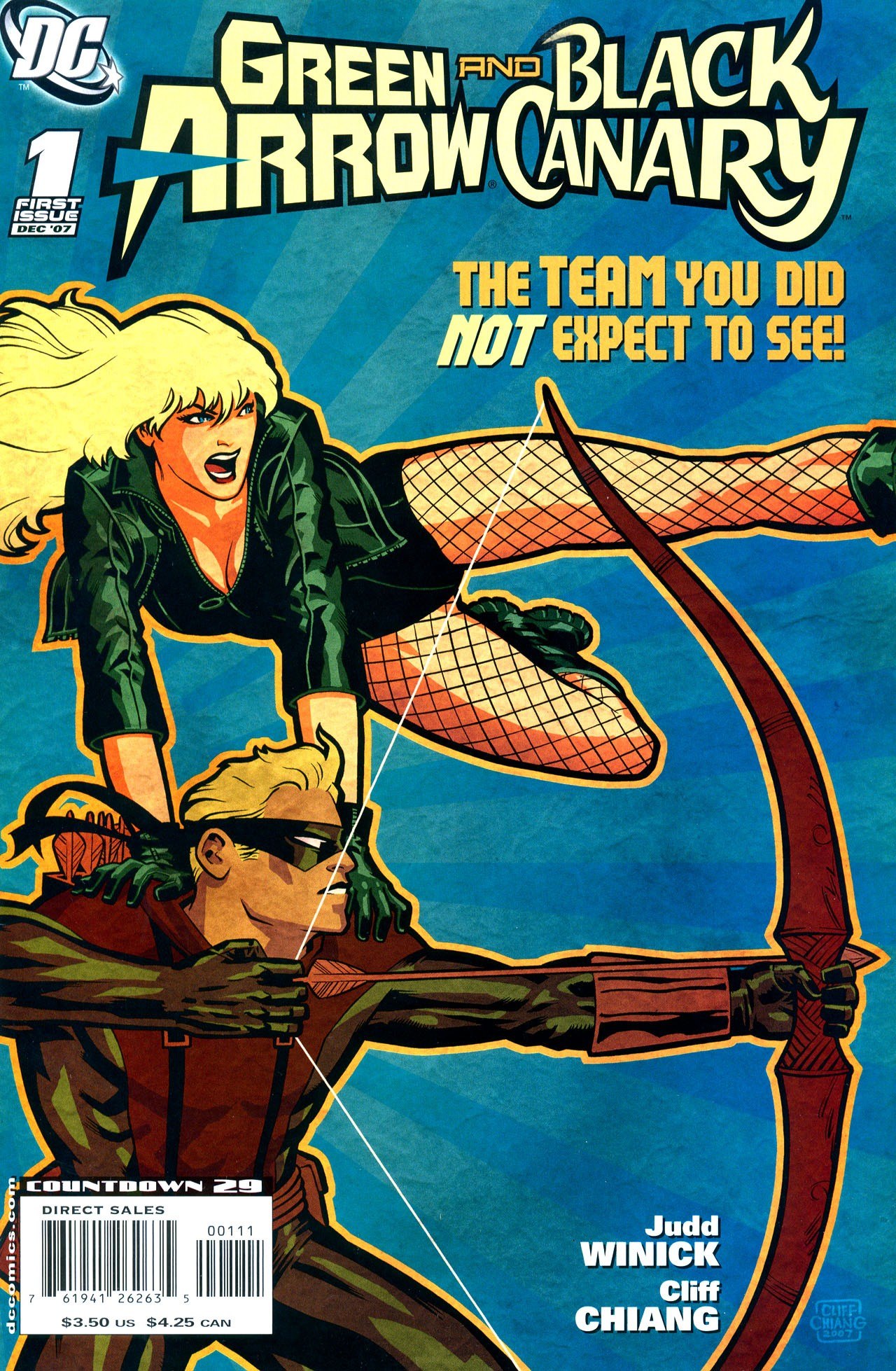 Portada ampliada de GREEN ARROW AND BLACK CANARY