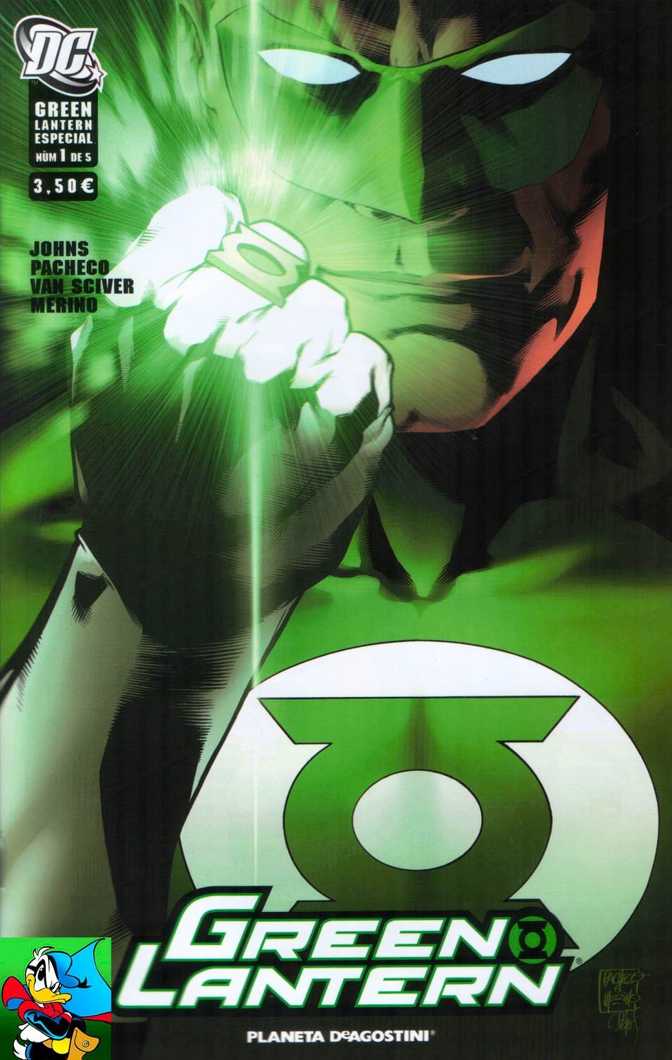 Portada ampliada de Green Lantern