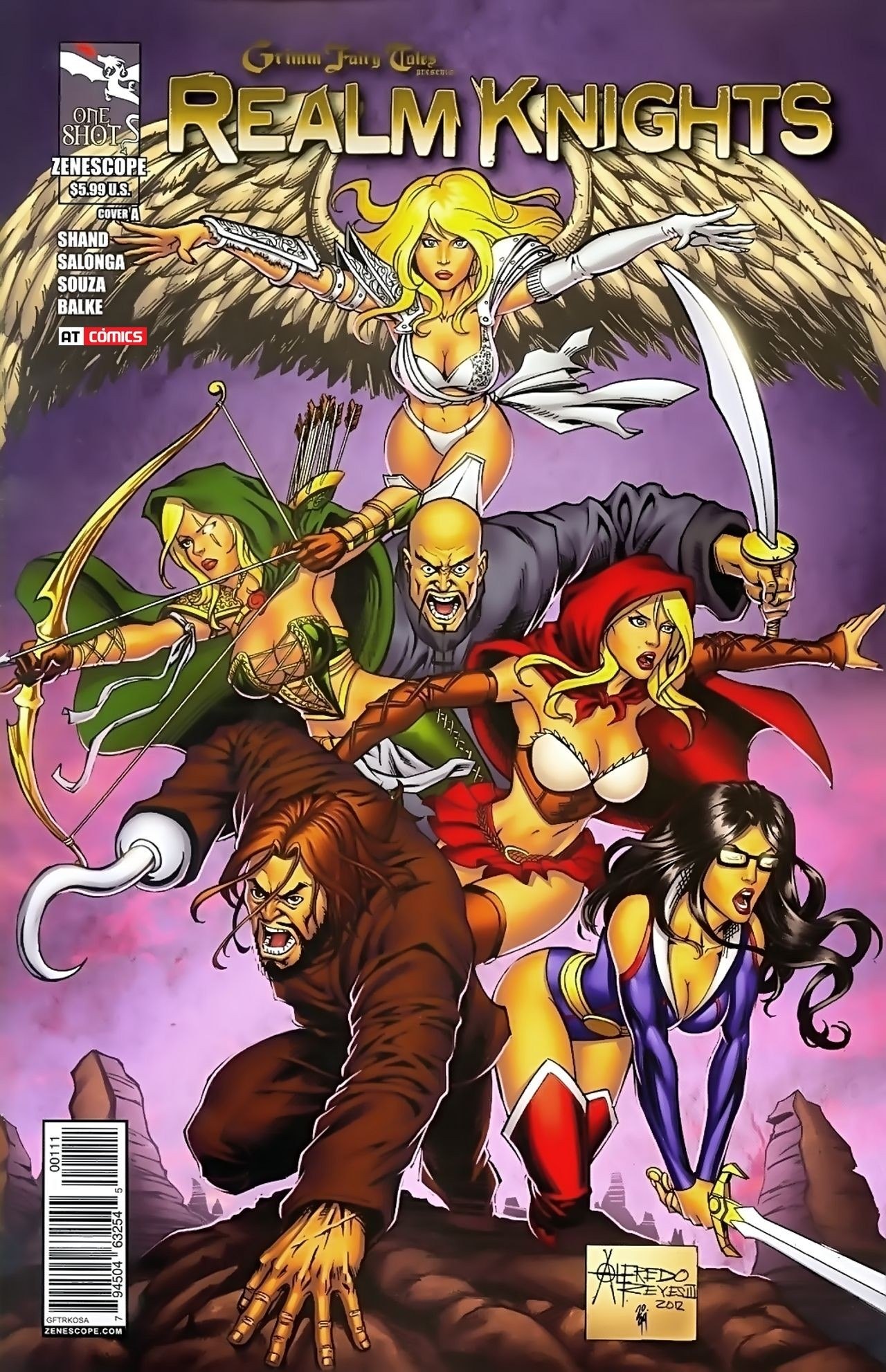 Portada ampliada de REALM KNIGHTS