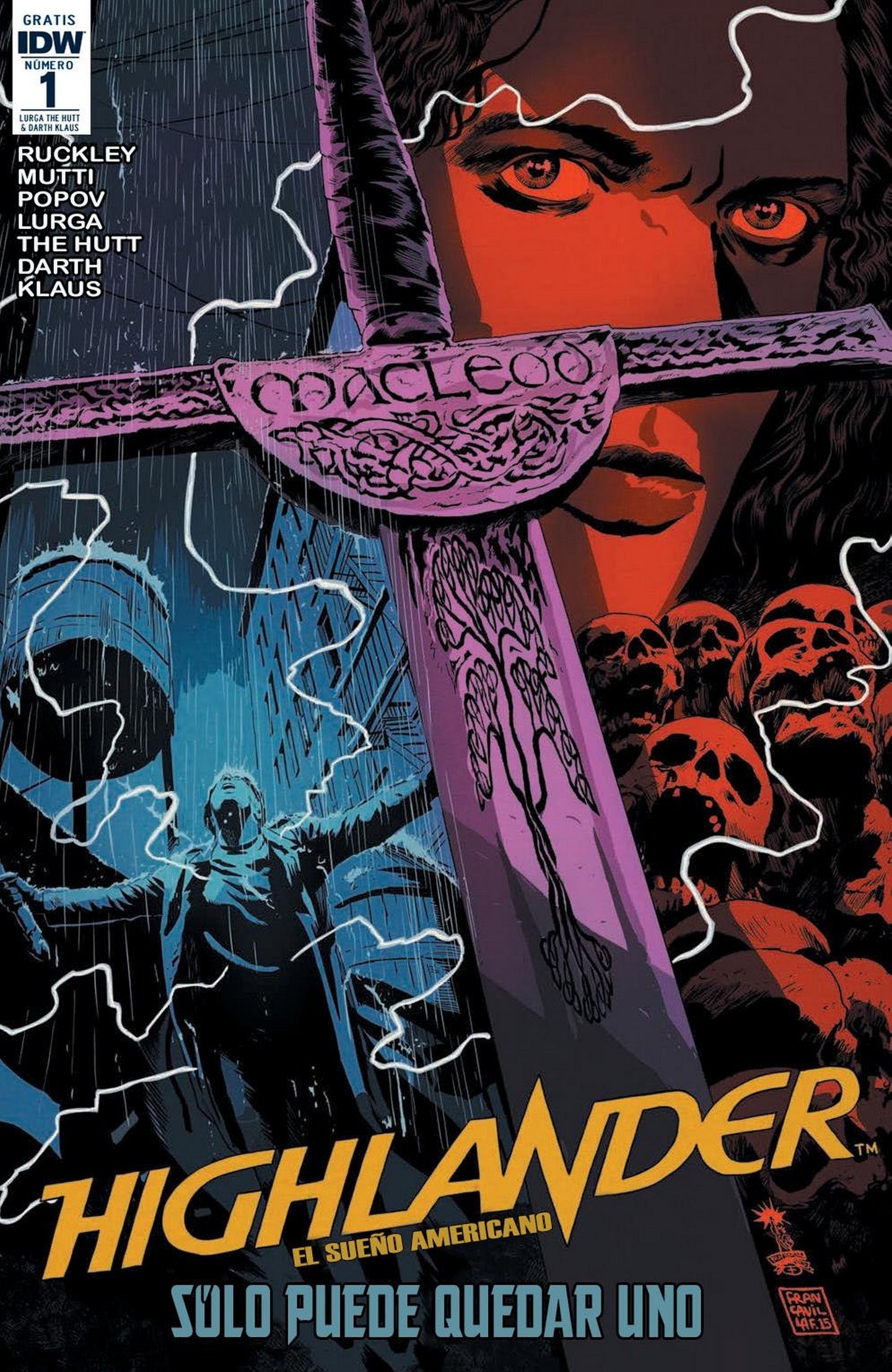 Portada ampliada de HIGHLANDER