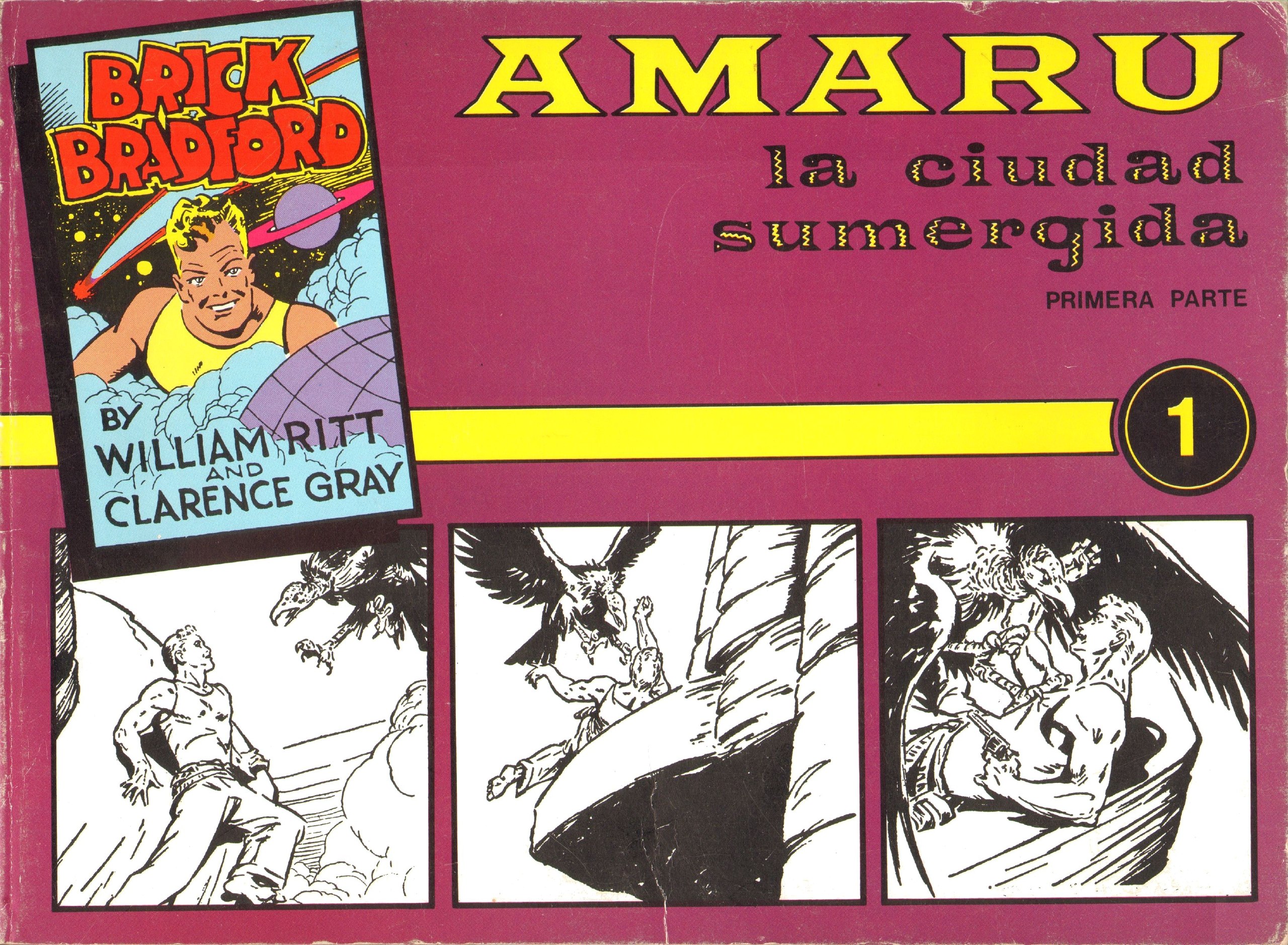Portada ampliada de AMARU la ciudad sumergida