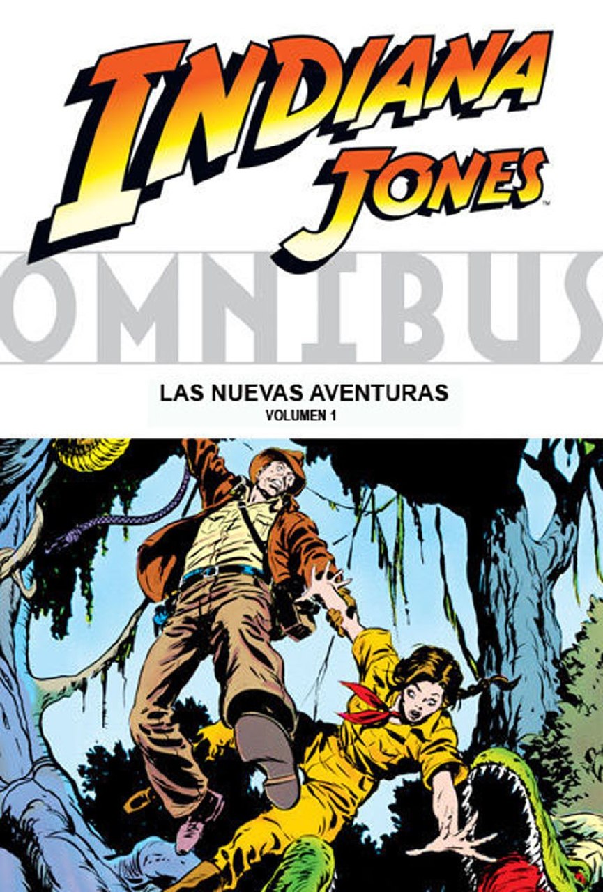 Portada ampliada de INDIANA JONES OMNIBUS