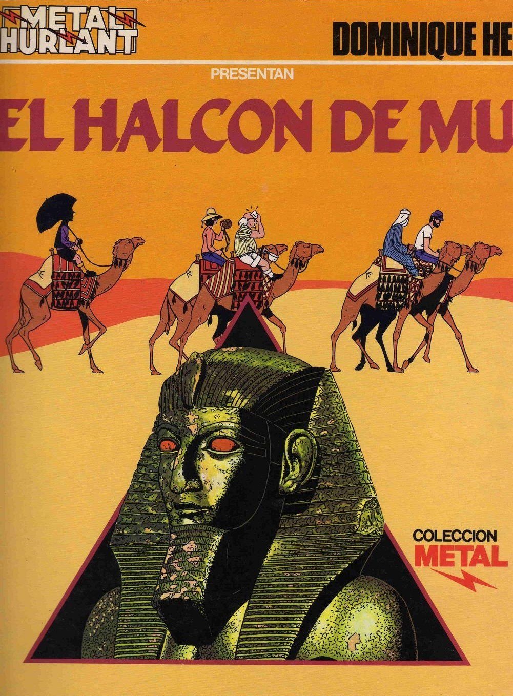 Portada ampliada de EL HALCON DE MU