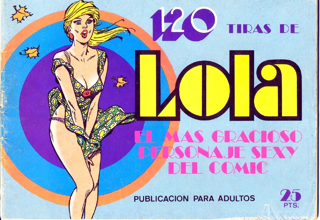 Portada ampliada de 120 Tiras de Lola