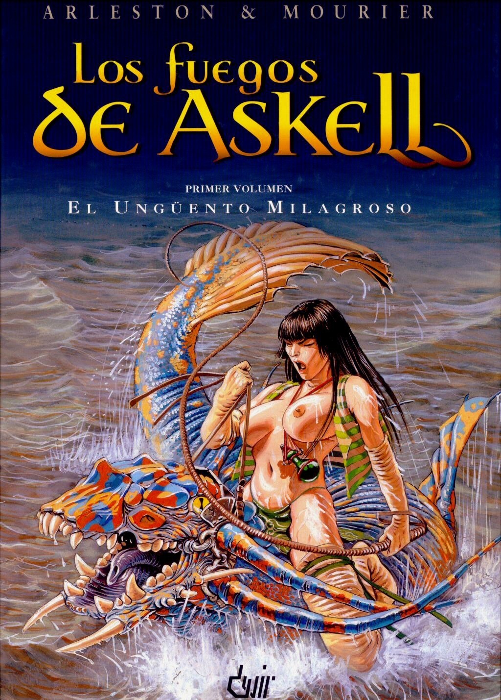 Portada ampliada de Los fuegos de Askell