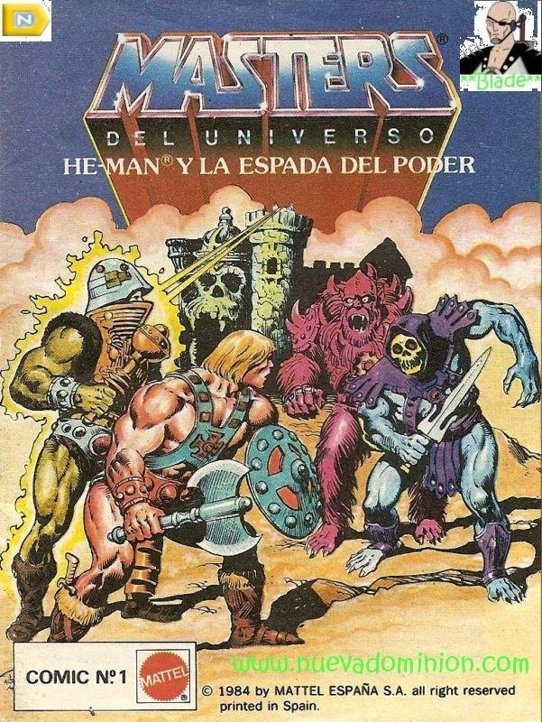Portada ampliada de MASTERS DEL UNIVERSO HE-MAN Y LA ESPADA DEL PODER