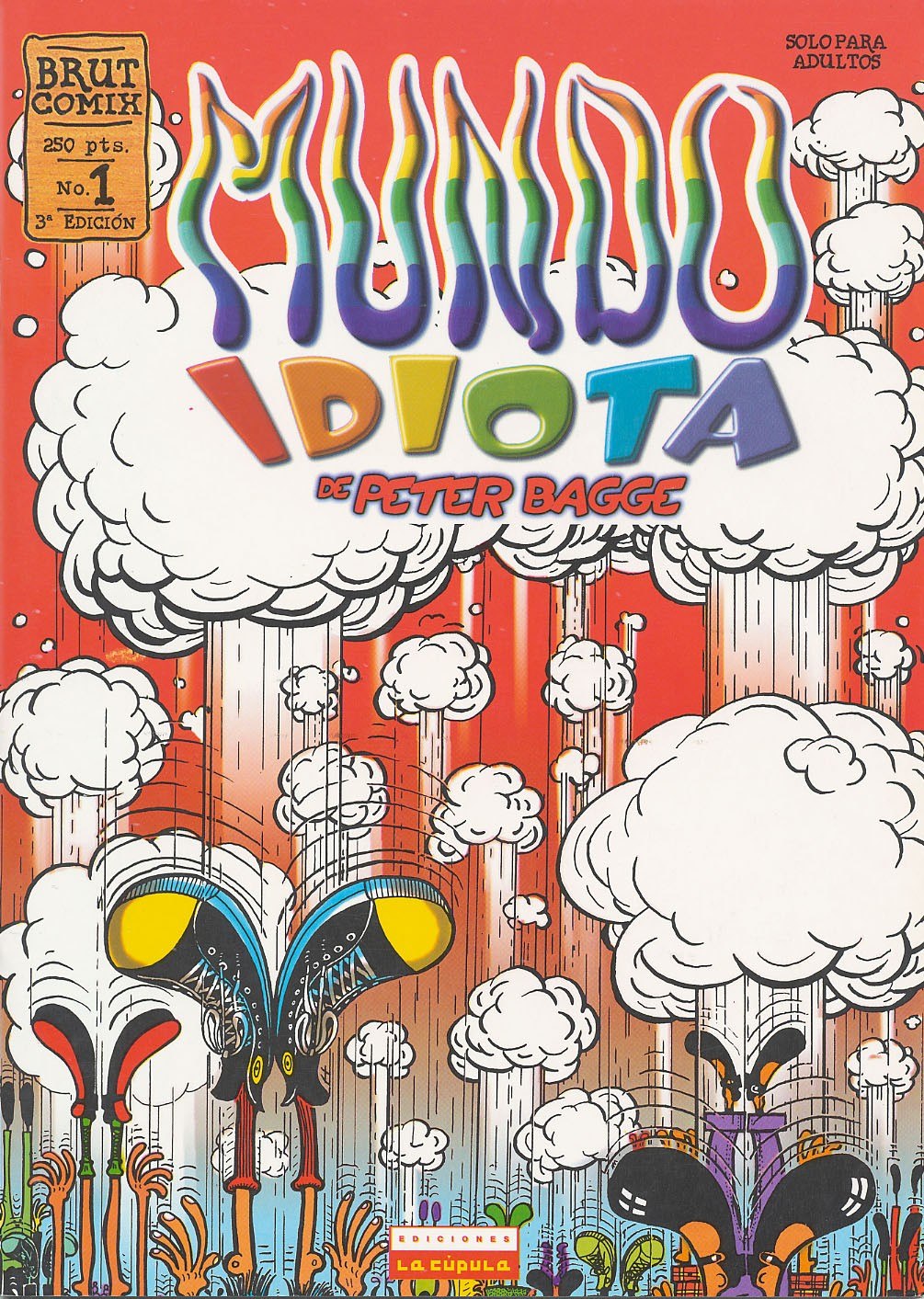 Portada ampliada de MUNDO IDIOTA