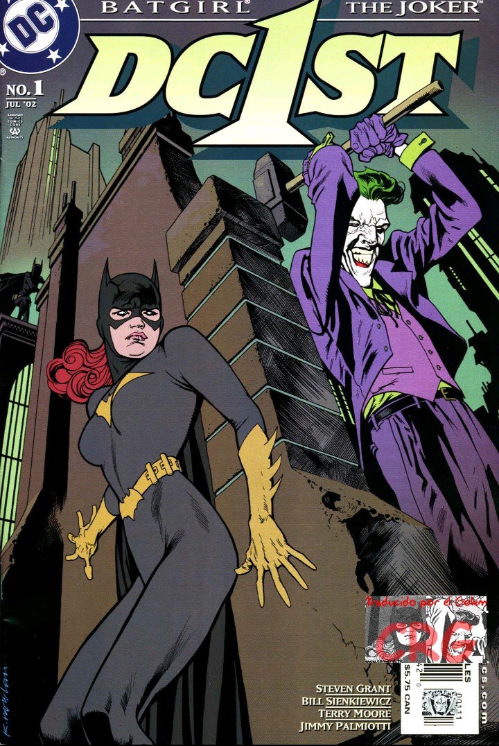 Portada ampliada de DC 1st