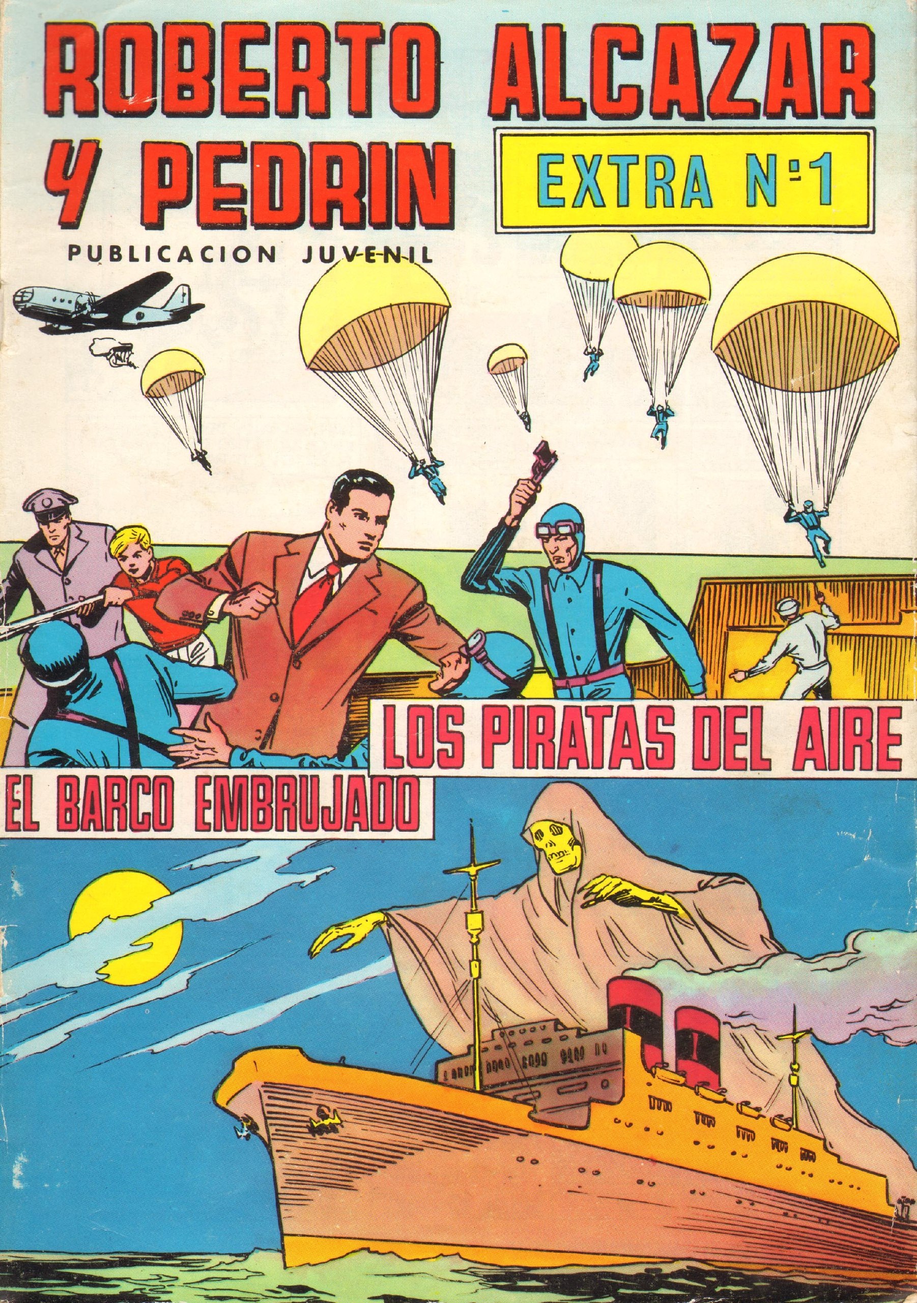 Portada ampliada de ROBERTO ALCAZAR 4 PEDRIN EXTRA N'