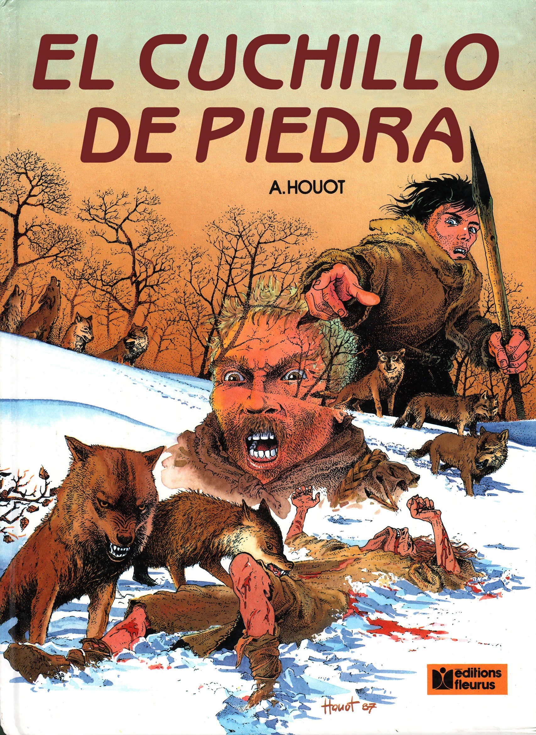 Portada ampliada de EL CUCHILLO DE PIEDRA