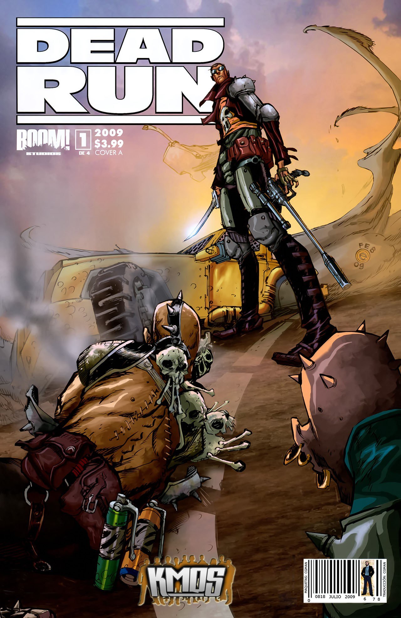 Portada ampliada de DEAD RUN